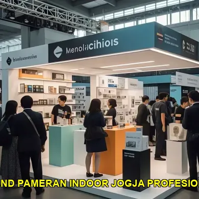 stand pameran indoor jogja profesional